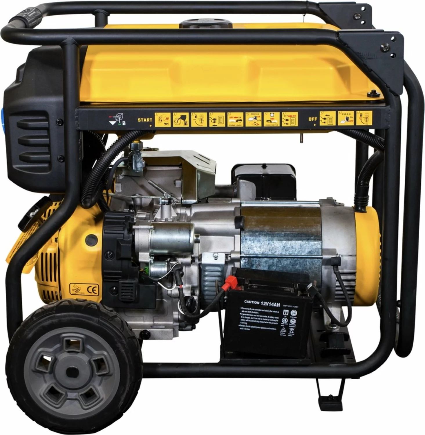 DeWALT DXGNP85E Benzine generator - 8000W - 4 takt-image