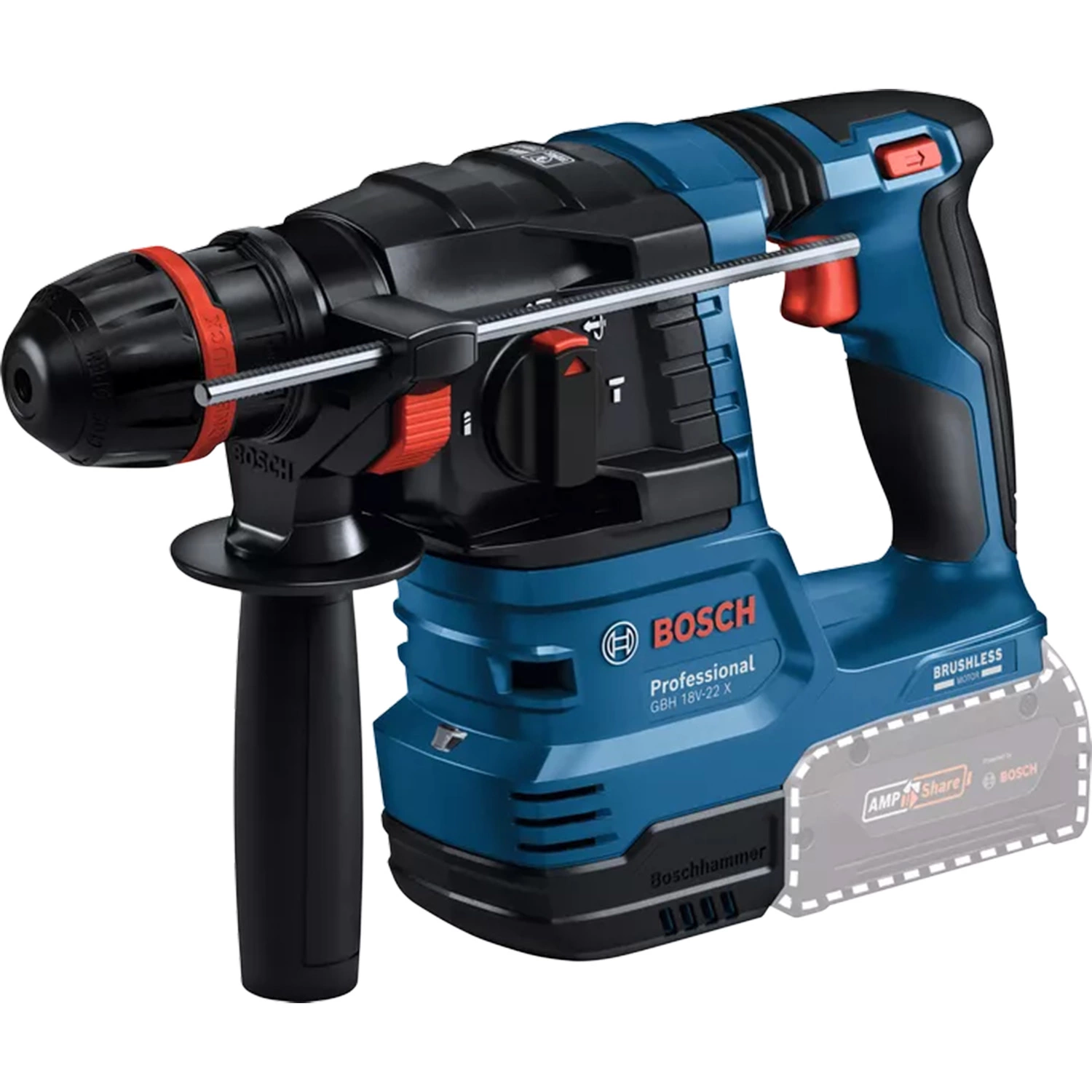 Bosch GBH 18V-22 X SDS-plus batterie ONECHUCK marteau perforateur dans L-Boxx-image