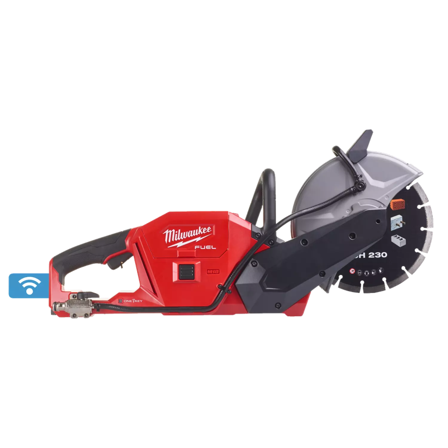 Milwaukee M18 FCOS230-121 - Set meuleuse Li-Ion 18V (1x batterie 12Ah) - 230x85mm - moteur brushless-image