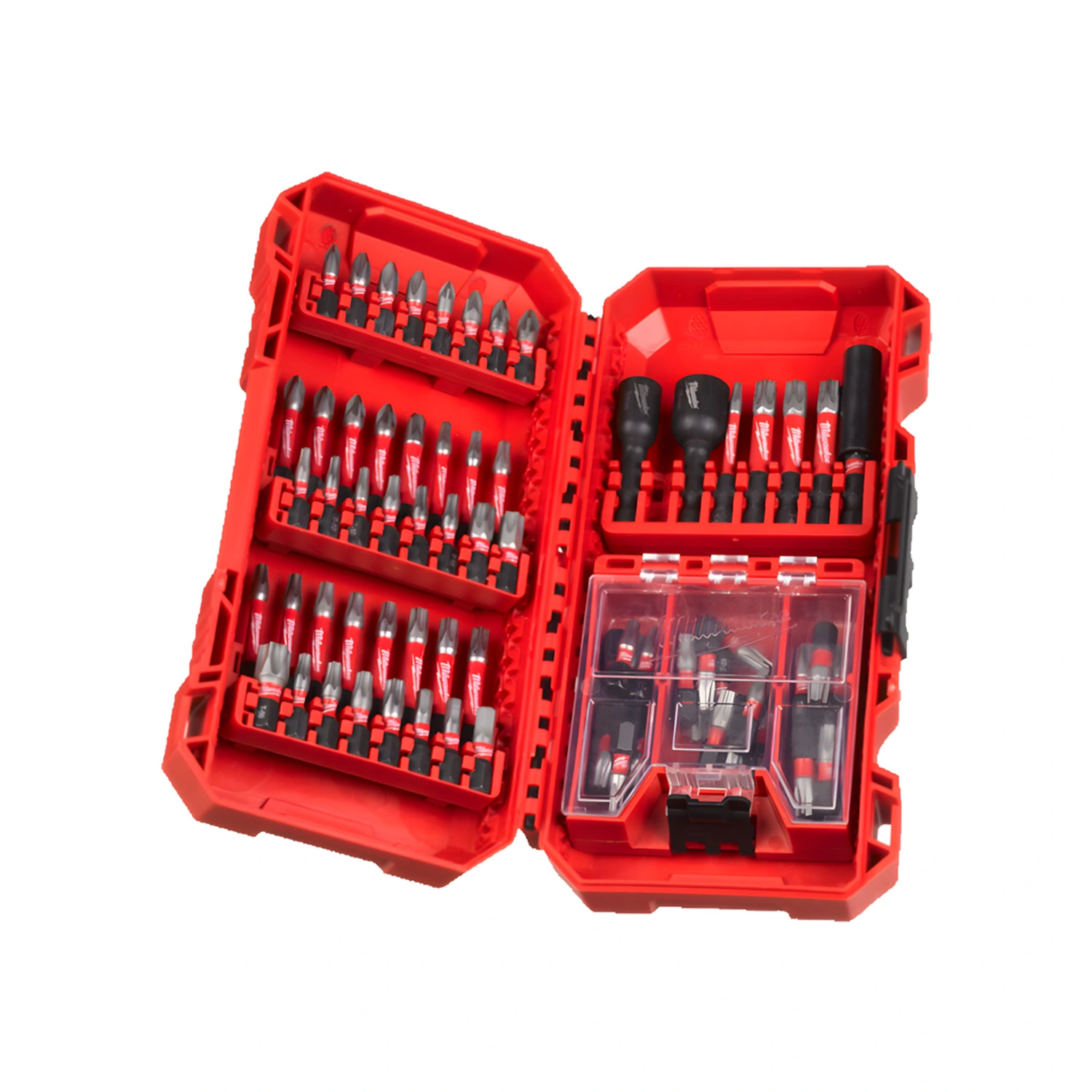Milwaukee 4932492008 75-delige Shockwave Impact Duty bitset in cassette