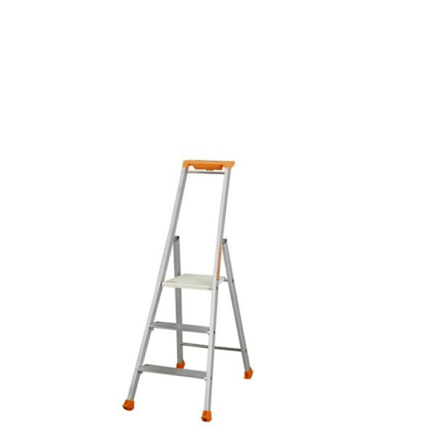 Little Jumbo 1223700003 Industrietrap 2370 - Enkel - Aluminium - 1 x 3 treden - max. werkhoogte 2,66m-image