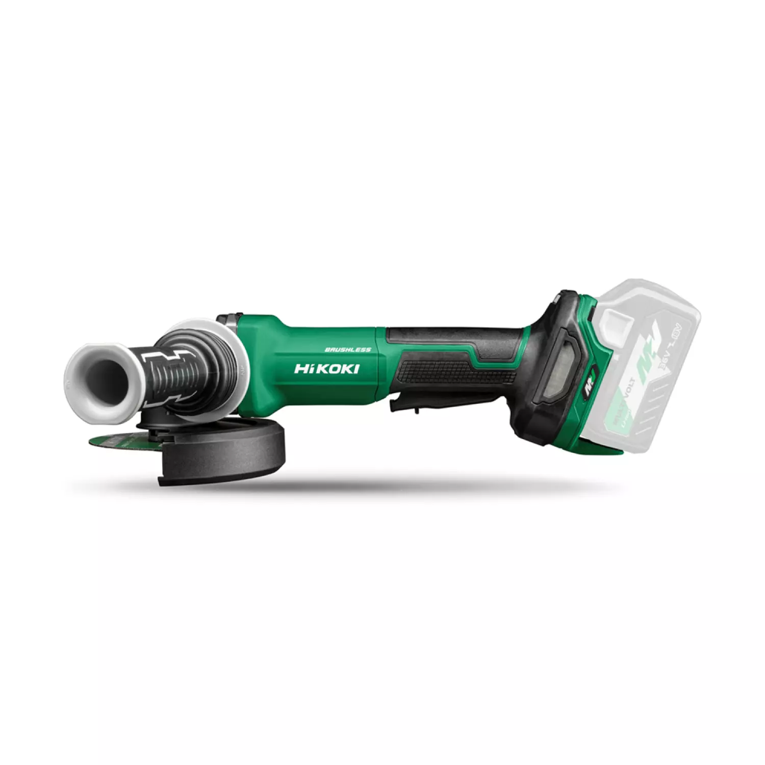 HiKOKI G3613DVFW4Z Meuleuse d'angle Machine seul 36V Batterie 125mm-image