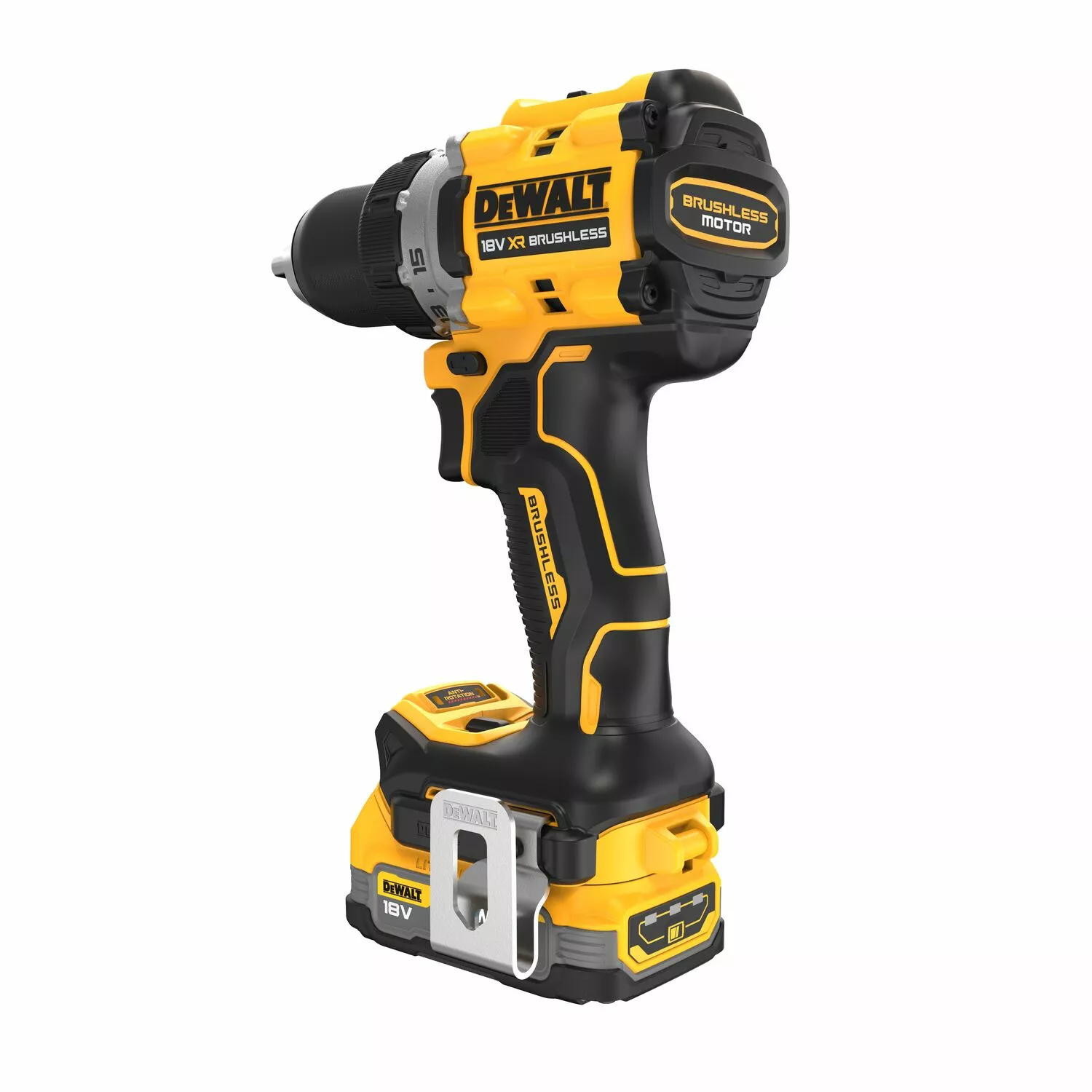 DeWALT DCD800E2T-QW 18V XR Li-ion Accu klopboormachine set (2x PowerStack) in TSTAK koffer-image