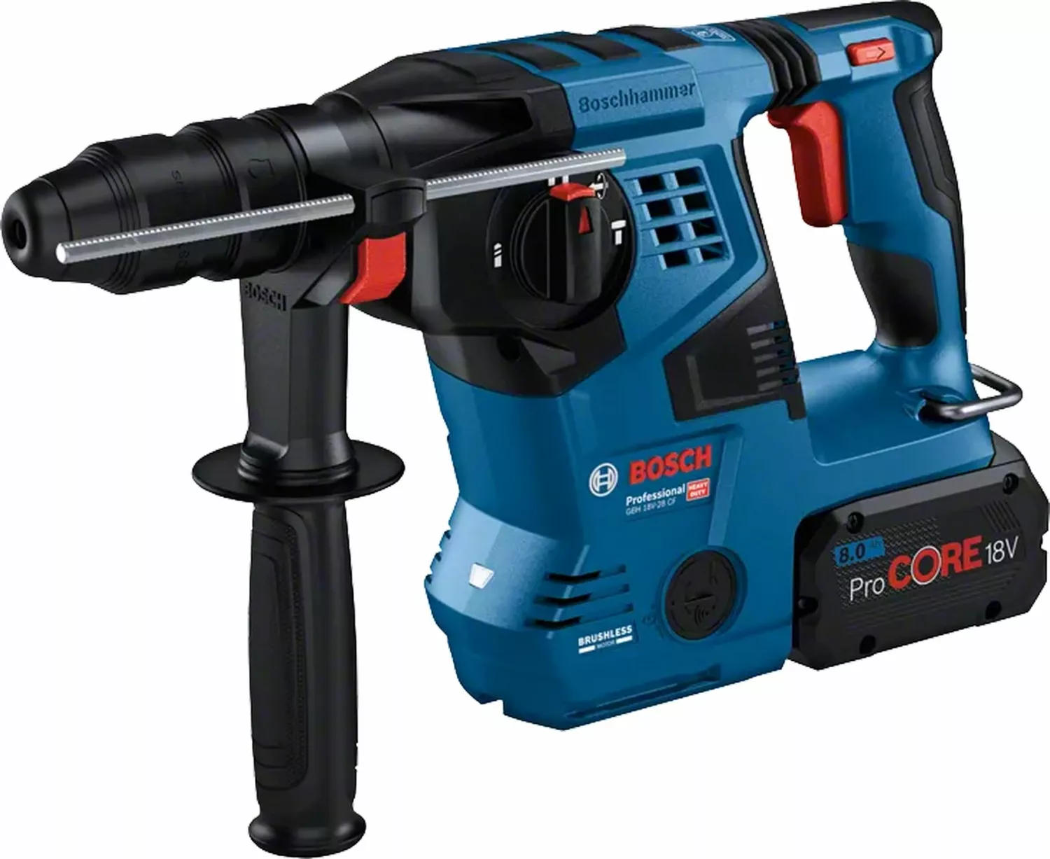 Bosch GBH 18V-28 CF 18C marteau combiné SDS-plus sans fil en L-boxx-image