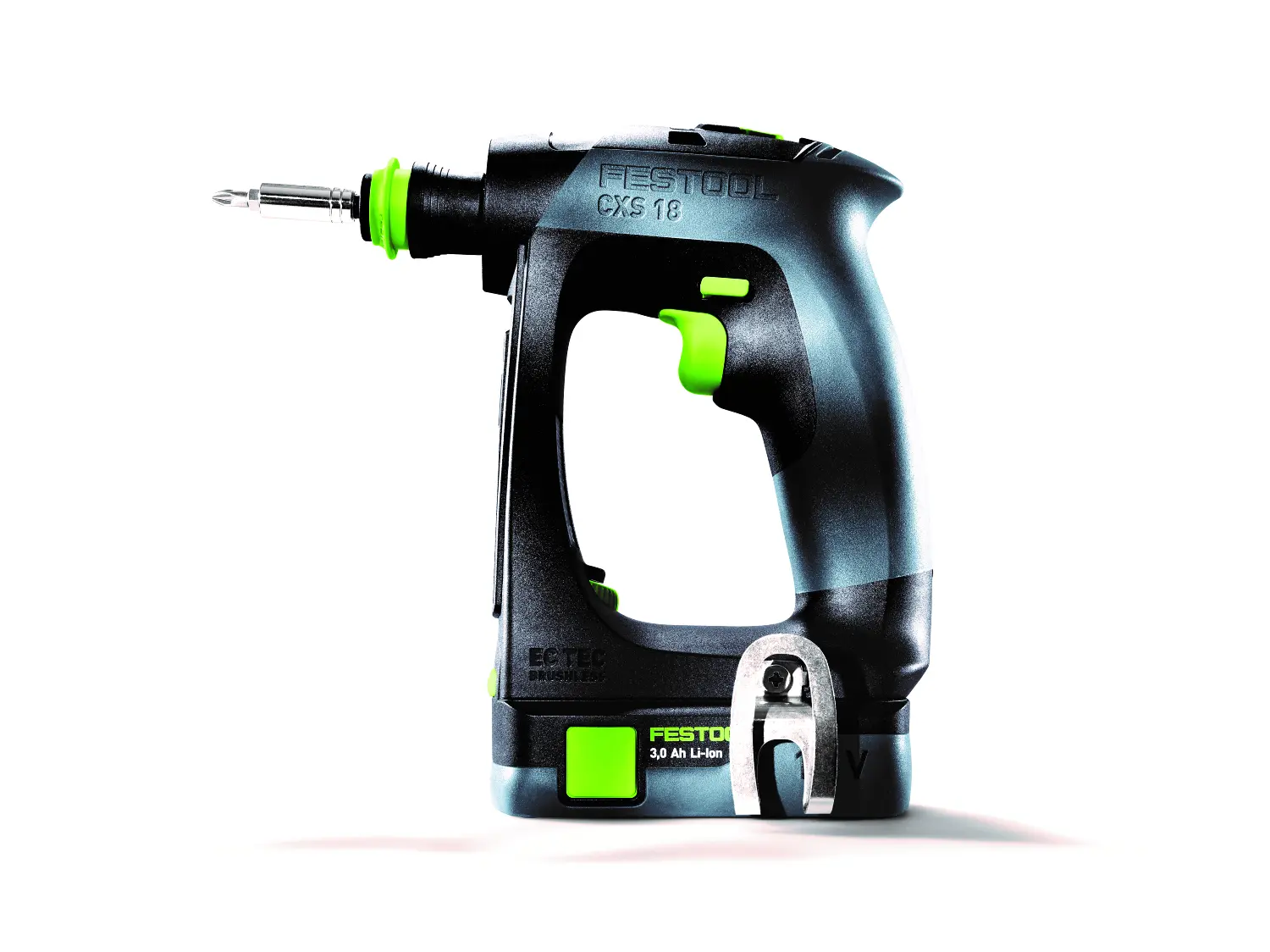 Festool 579354 CXS 18 TBX4,0 I-Set 18V Li-ion accu schroefboormachine set (2 x 4,0Ah) met bitcassette in systainer