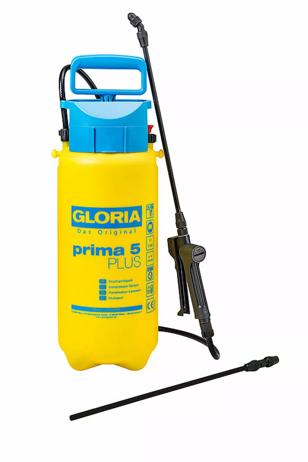 Gloria Prima 5 Plus - Pulvérisateur à pression - résistant aux acides - 5L-image