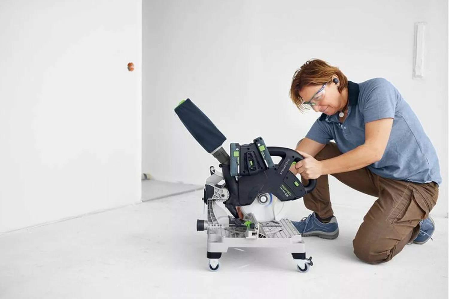 Festool SYMC 70 EB-Basic Mt Edt Accu skirting saw-image