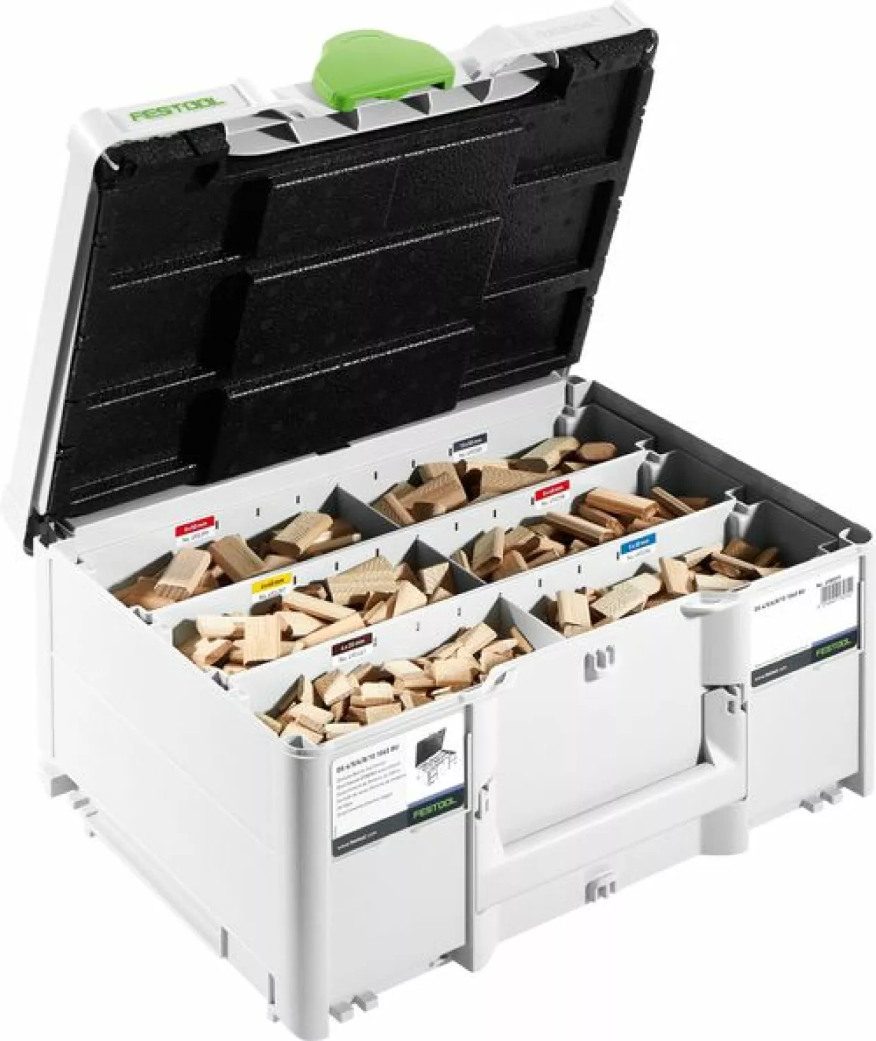 Festool DS 4/5/6/8/10 1060 BU DOMINO-stenen beuken assortiment in systainer-image