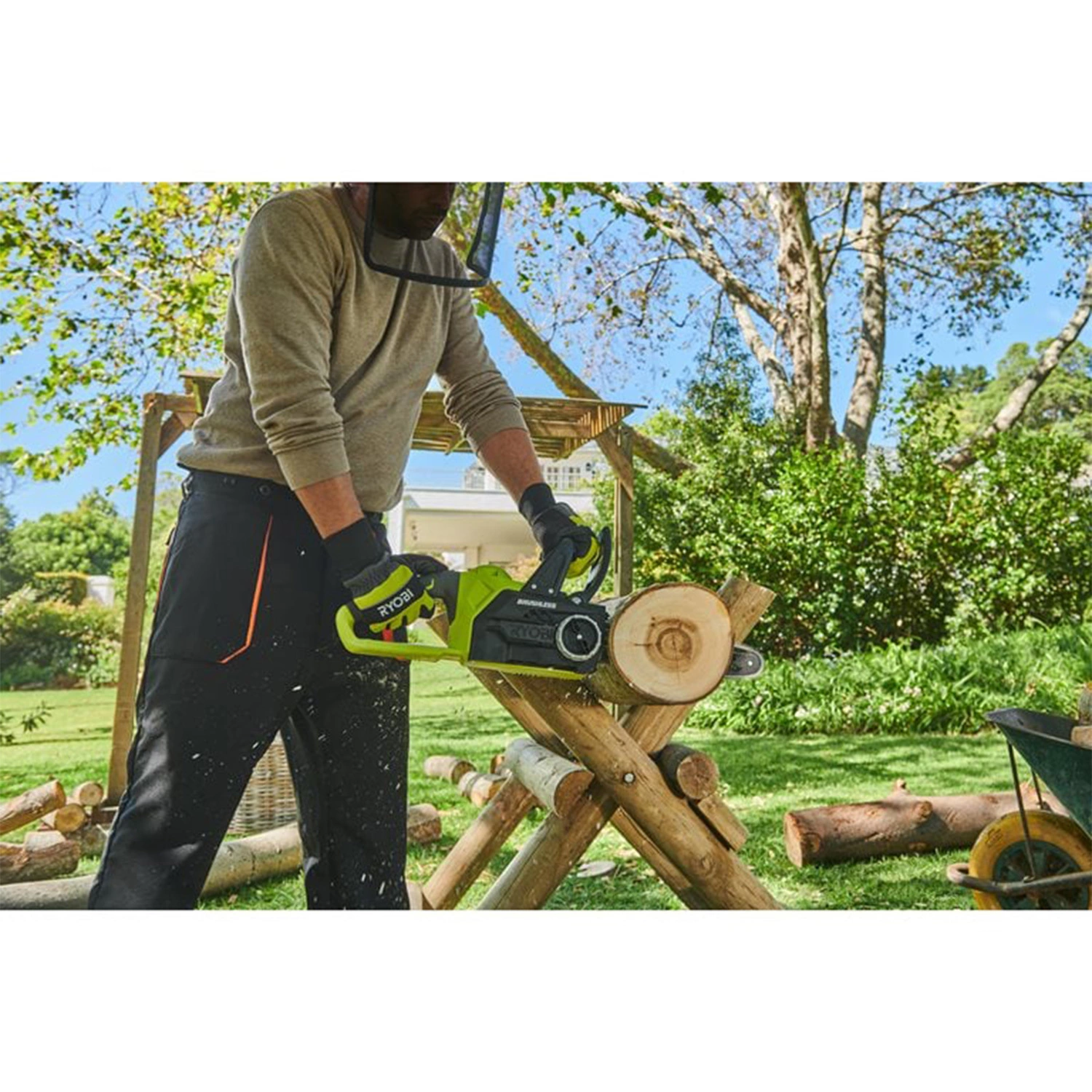 Ryobi OCS1830 18V Li-Ion accu kettingzaag body - 30cm-image