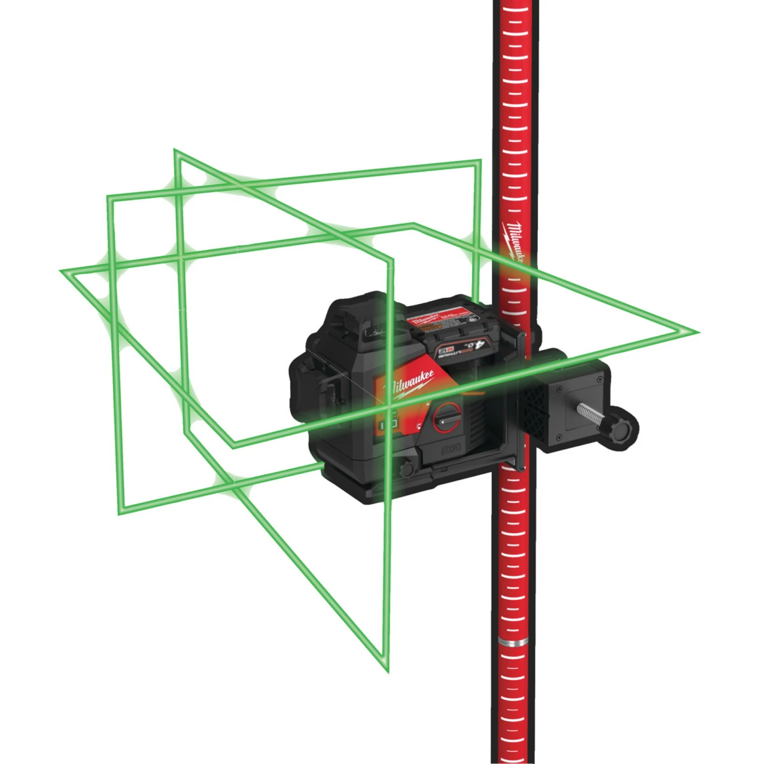 Milwaukee LMP Telescopische Laserpaal 3,6m - voor lijnlasers-image