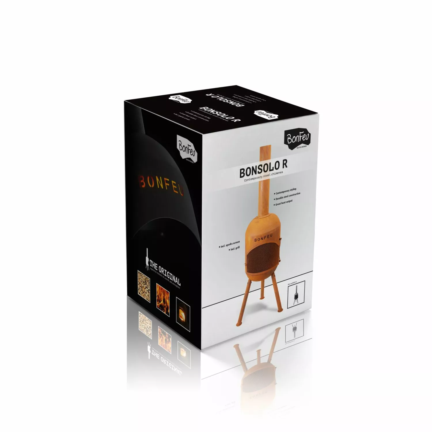 BonFeu 3401R Brasero et cheminée d'extérieur-image