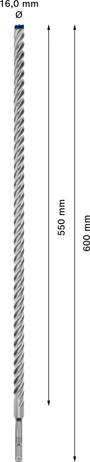 Bosch 2608900134 EXPERT Hamerboor SDS plus-7X - 16x550x615mm-image