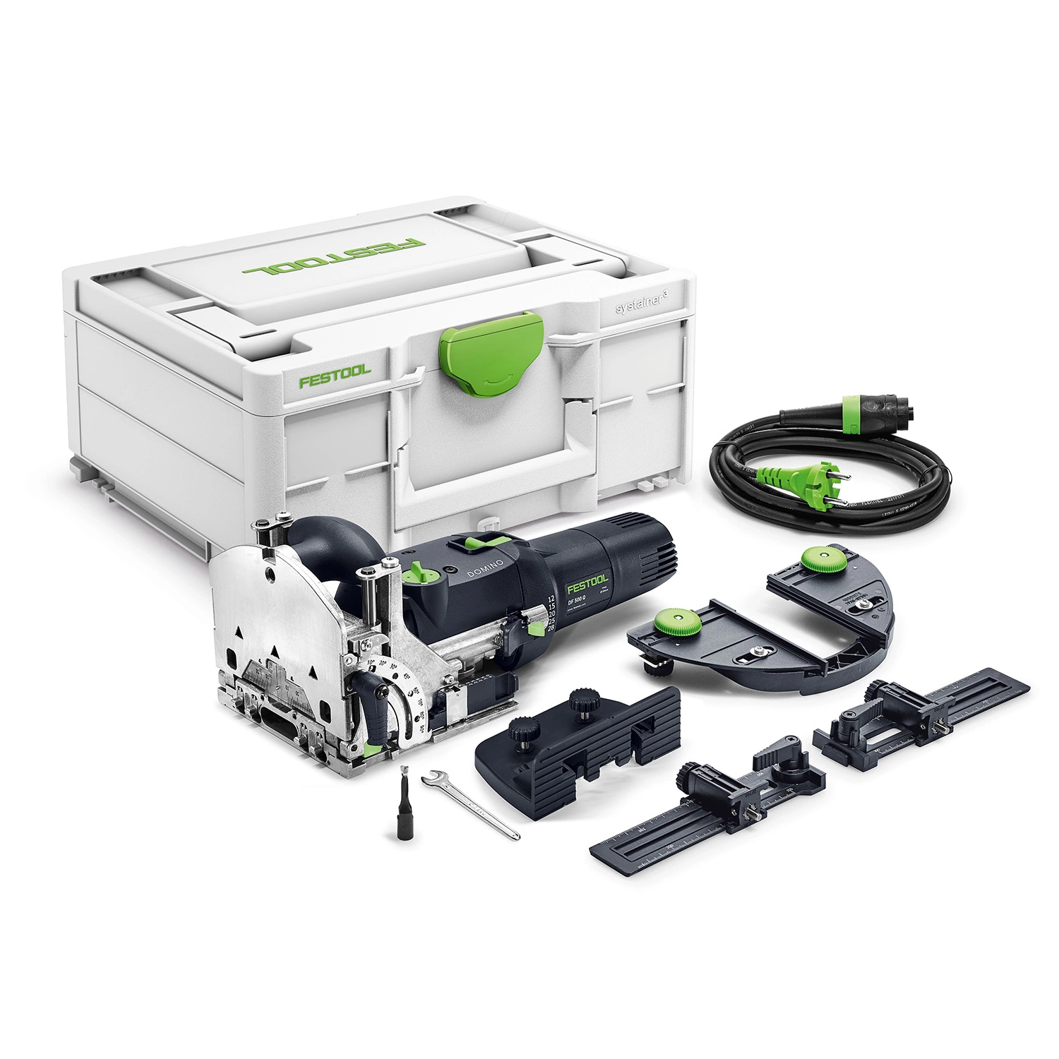 Festool DF 500 RQ-Set Domino freesmachine incl. accessoires in systainer - 420W - 28 mm-image