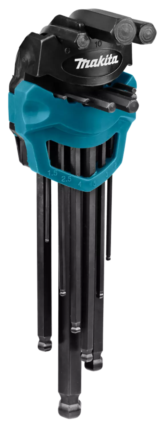 Makita B-65894 Clé Allen jeu de 9 pièces-image