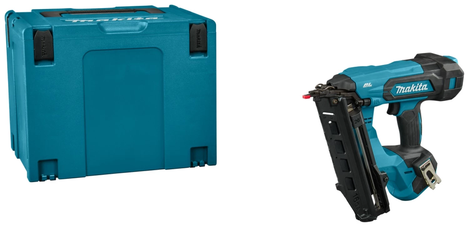 Makita DBN610ZJ 18V Li-ion accu brad tacker body in Mbox - 16Ga-image