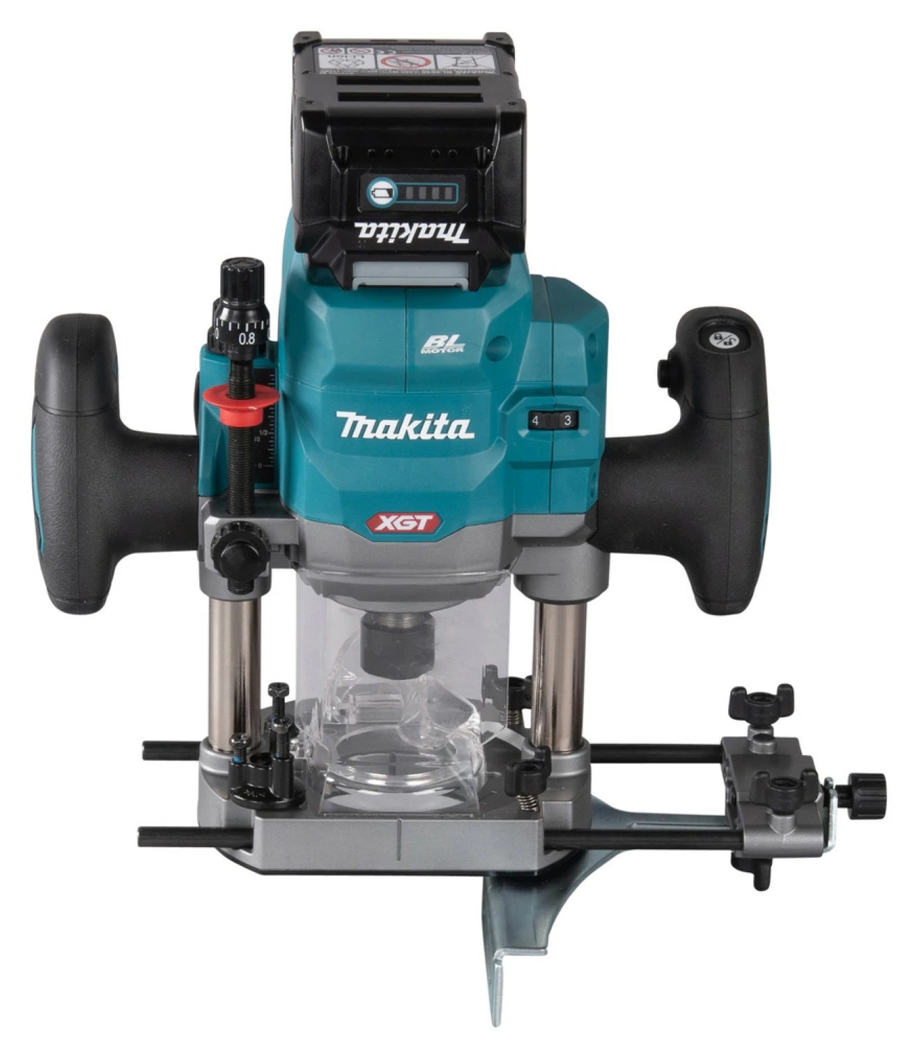 Makita RP001GZ02 XGT 40V Max Défonceuse dans Mbox - 1900W - 12 mm-image