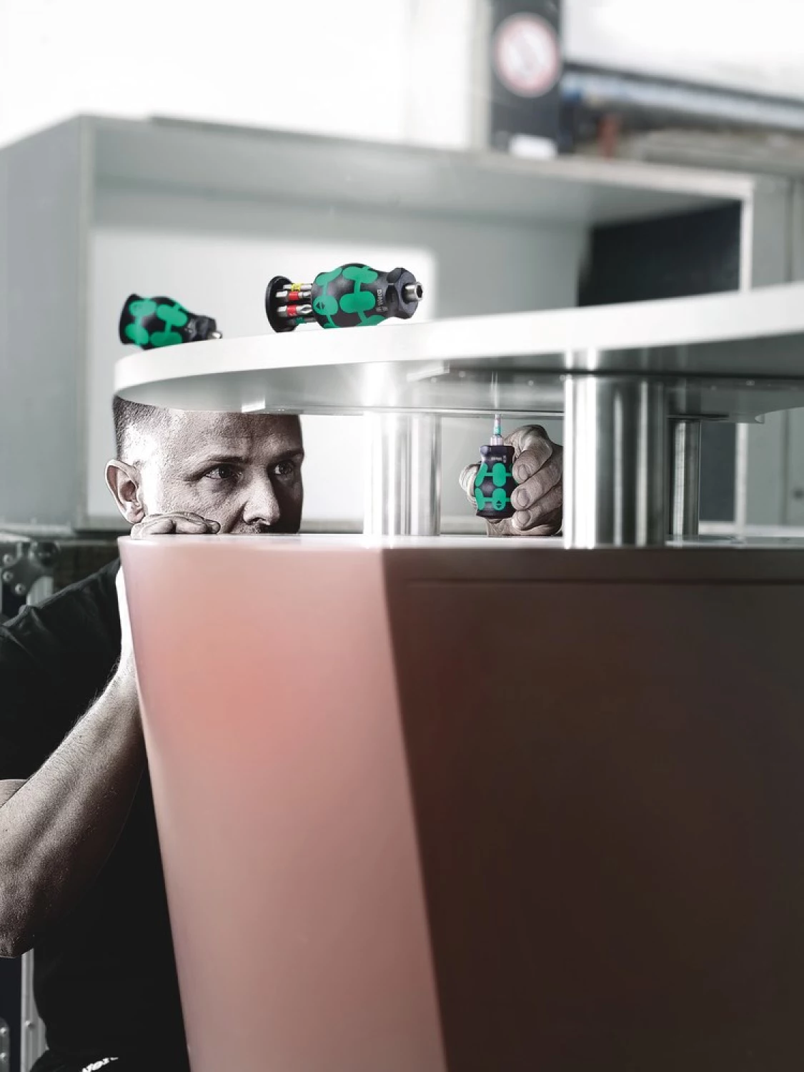 Wera 05008874001 Kraftform Kompakt Stubby Magazin 2 tournevis à embout - 6 en 1 multi-embouts-image