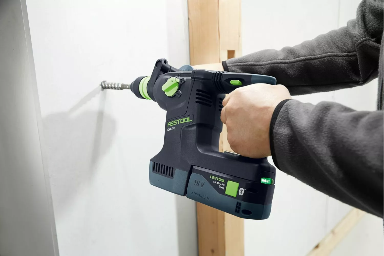 Festool KHC 18 5,0 EBI-Plus Accu-combihamer (2x 5.0Ah accu) in systainer-image