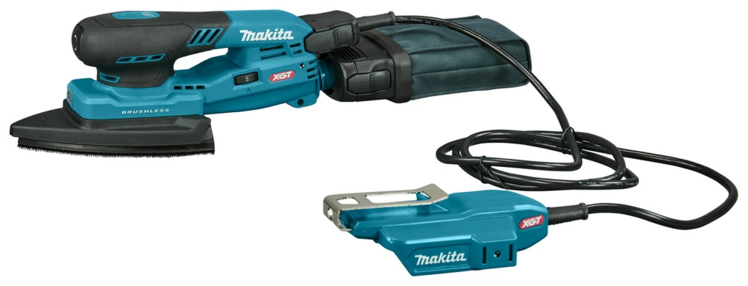 Makita BO006CGZJNL XGT 40V Li-ion accu Handpalm deltaschuurmachine in Mbox - 100x150mm-image