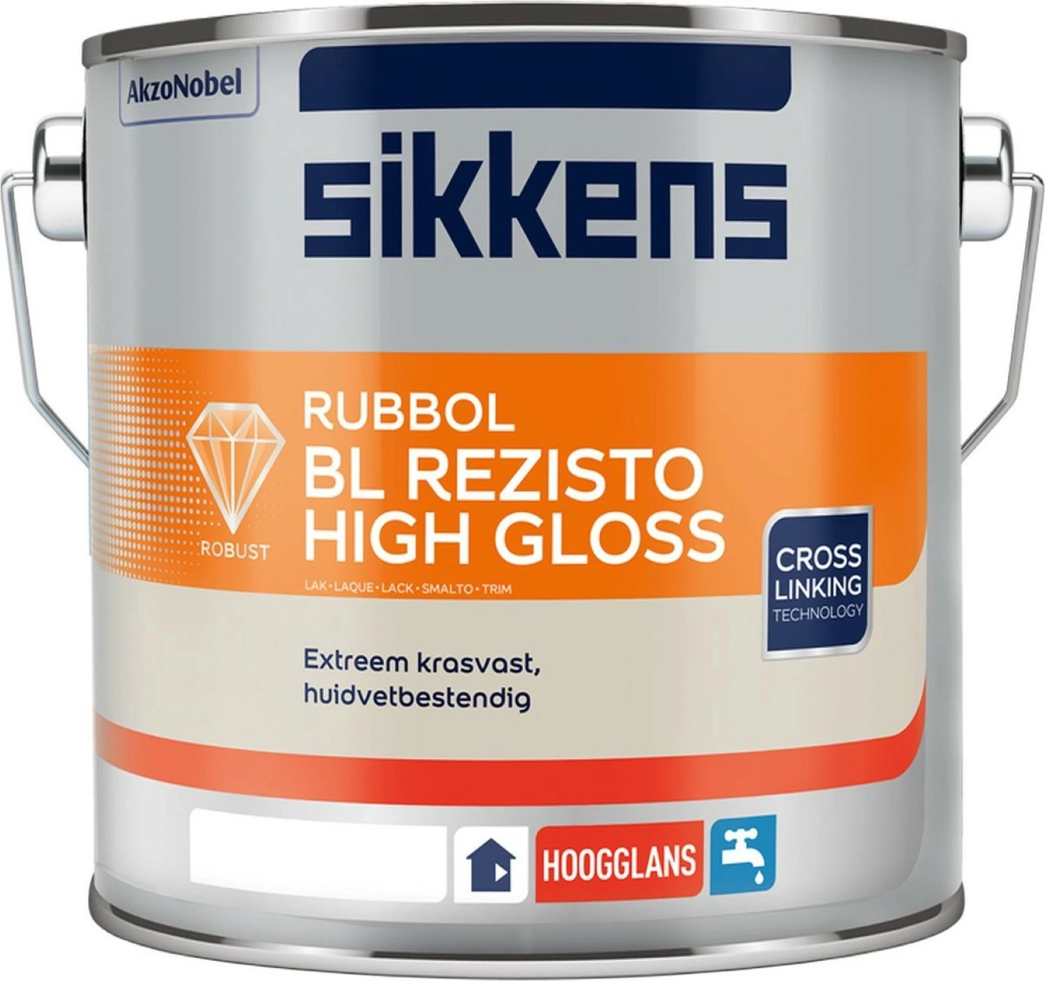 Sikkens Rubbol bl rezisto high gloss white 2.5L-image