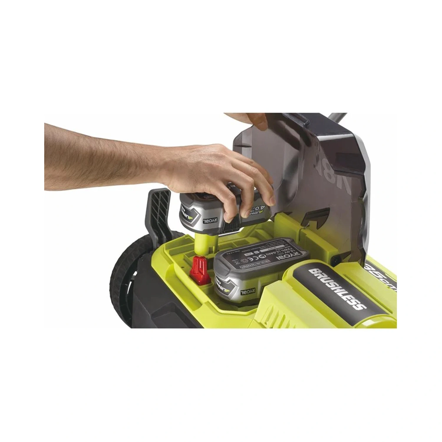 Ryobi RY18SFX35A-240 One+ 18V Brushless Accu Verticuteerder set (2x 4.0Ah) - 35cm