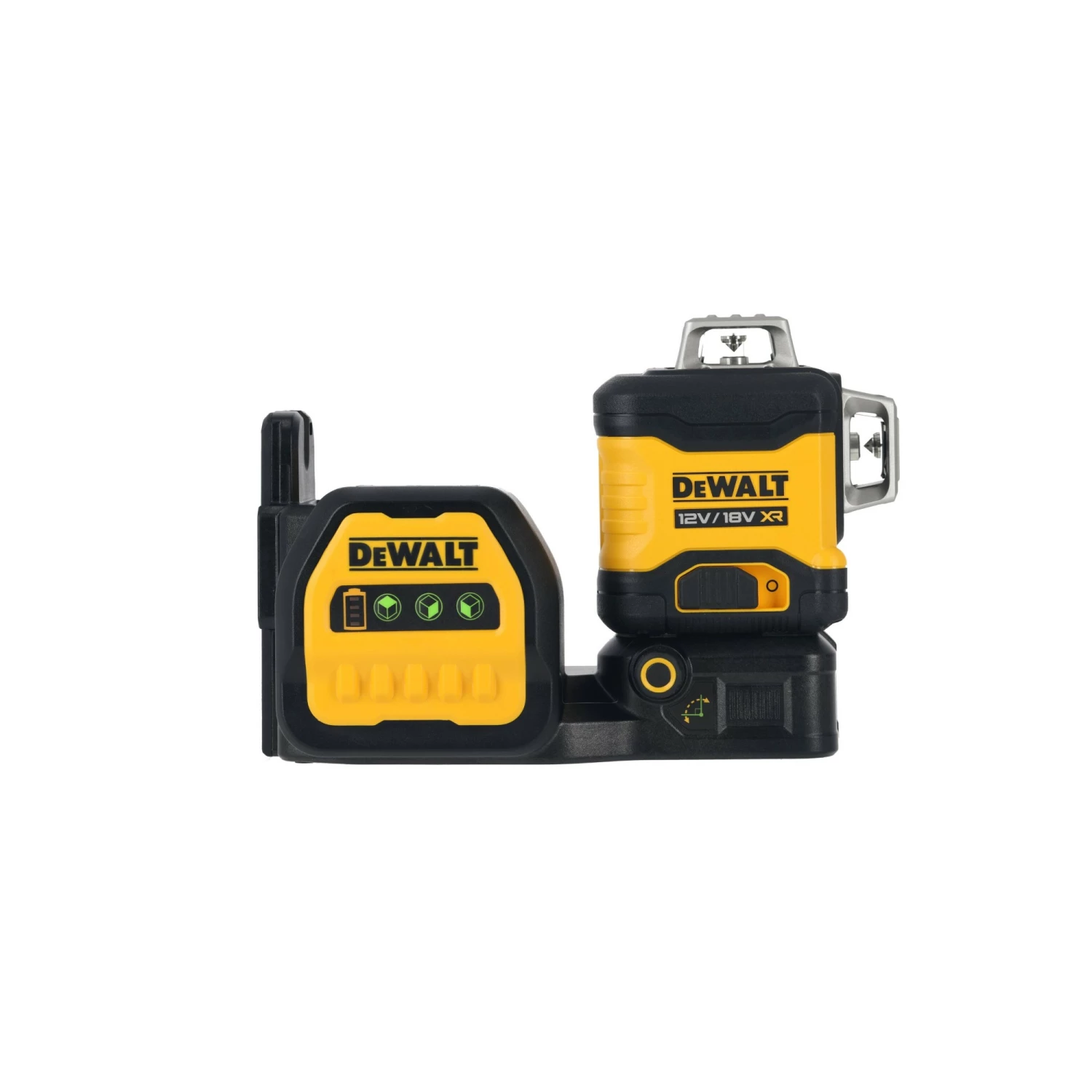 DeWALT DCE089NG18-XJ 12V/18V Kruislijnlaser in koffer - 3x 360° - groen - 70m - IP54-image