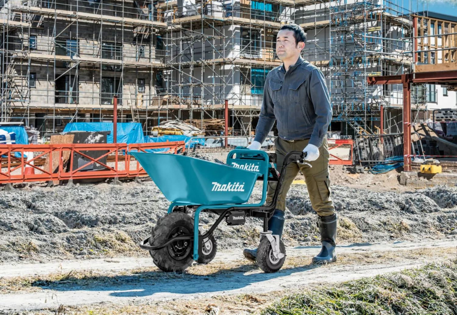 Makita DCU180Z 18V Li-Ion accu kruiwagen body-image