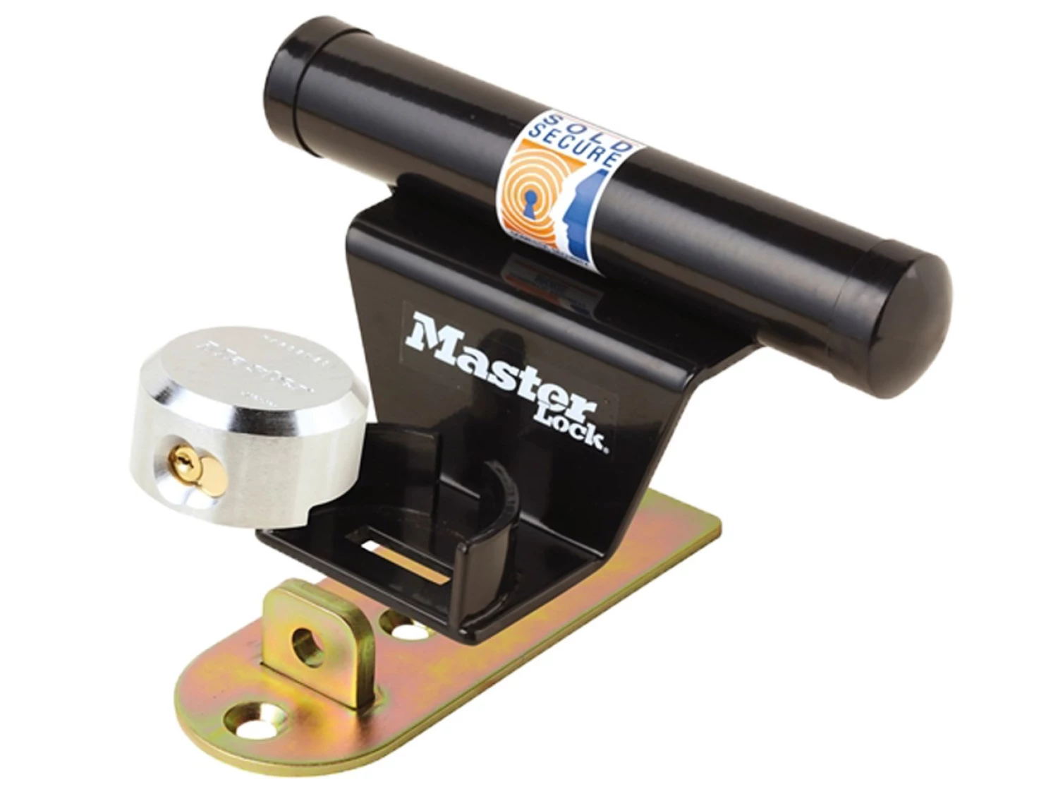 Master Lock 1488EURDAT Serrure anti-effraction pour garage - 71 mm (2 pièces)-image