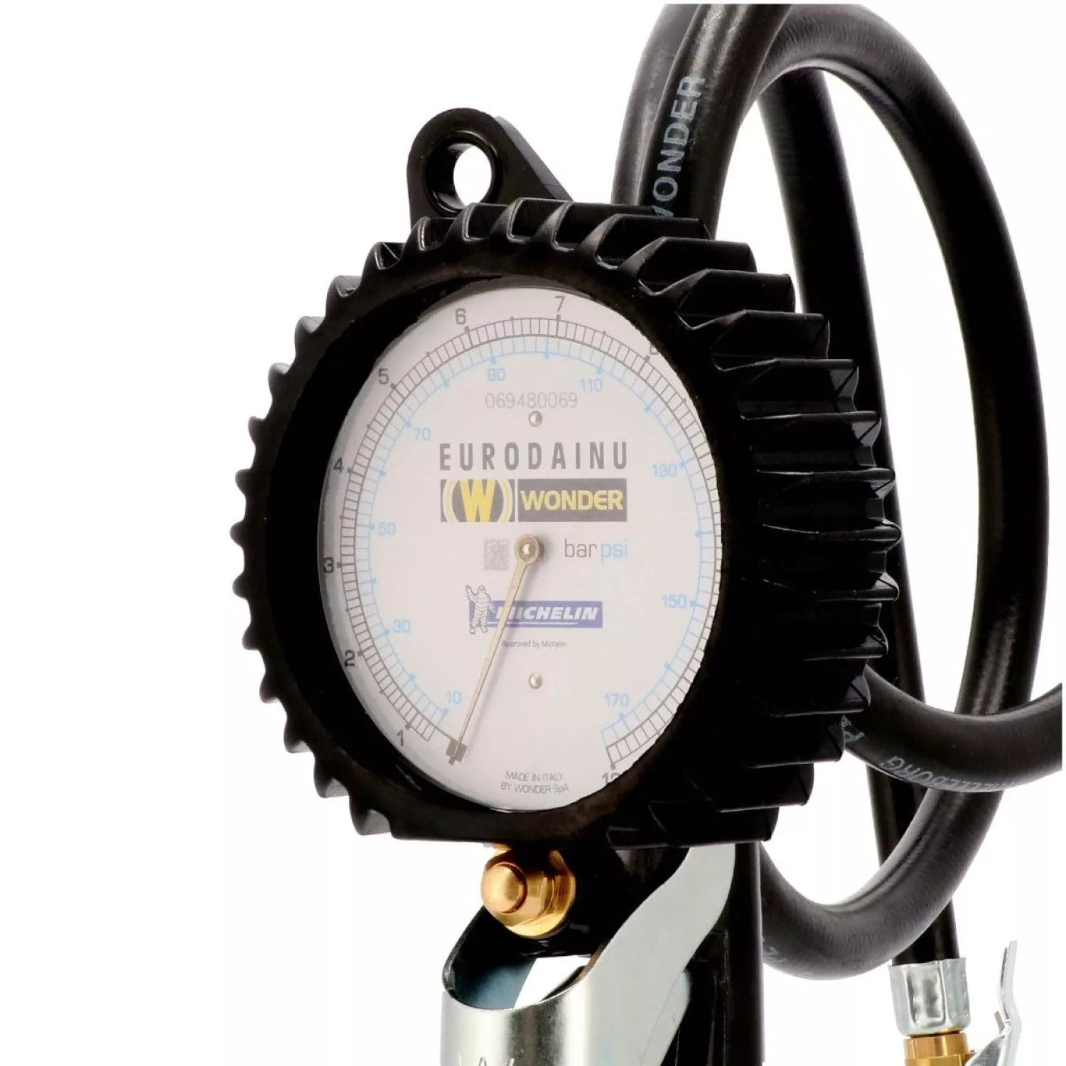 Airpress 42070 - Bandenpomp Michelin geijkt 1,5 m slang 15 bar-image