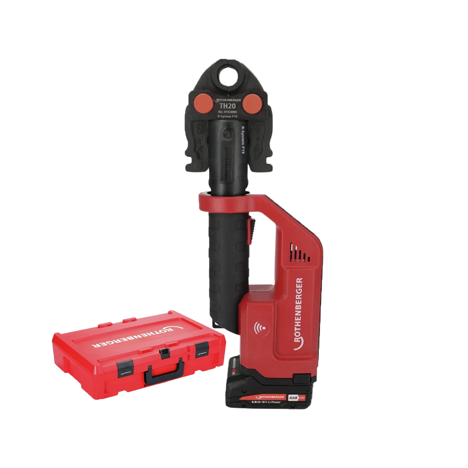 Rothenberger 1000004265 Romax Compact III 18V accu perstang in koffer - CAS-image