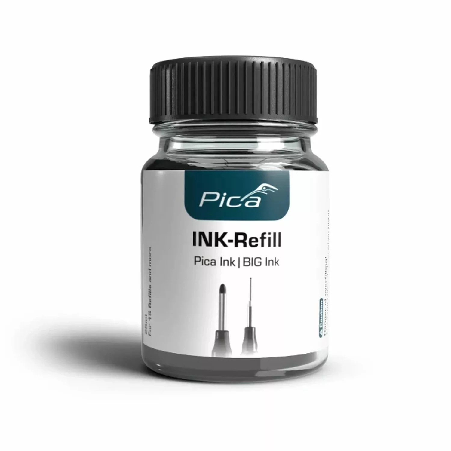 Pica 55846 Set de recharge Ink & BIG Ink noir (25ml)-image