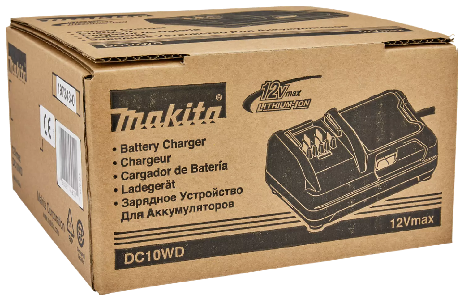 Makita DC10WD Chargeur Li-ion 10,8 / 12v-image