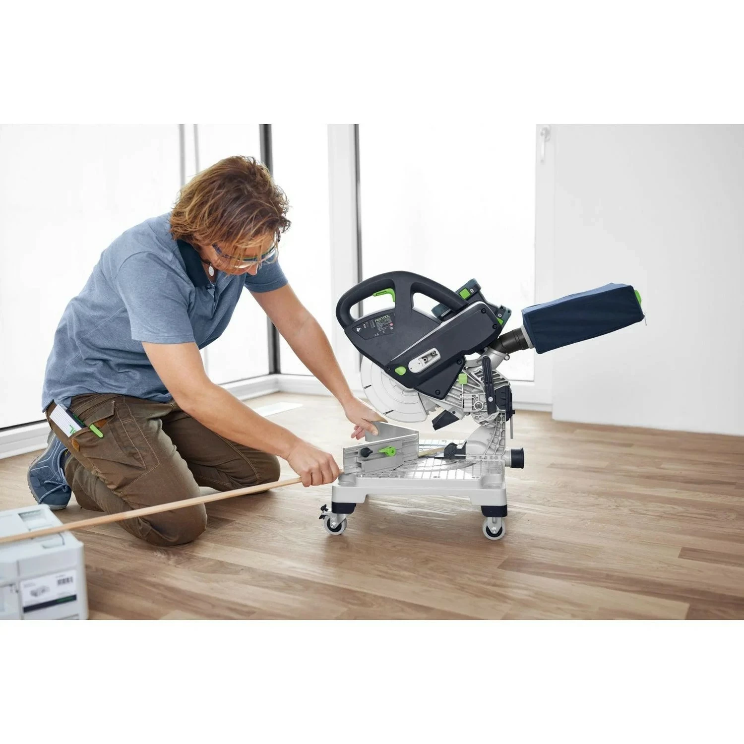 Festool SYMC 70 EB-Basic SYMMETRIQUE 2x18V Scie-plongeante à Batterie-image