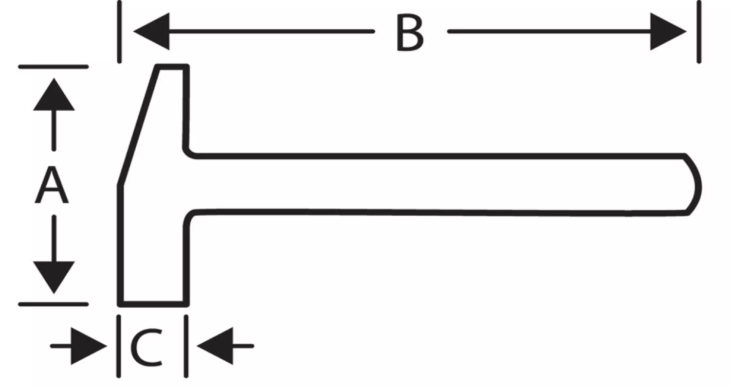 Bahco 429-16 Klauwhamer - 450g - 28mm-image