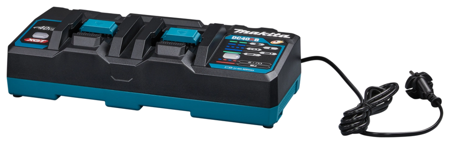 Makita XGT 40V MAX Li-ion Battery Starter Set (4x 4.0h) + Duol Vein in Mbox-image