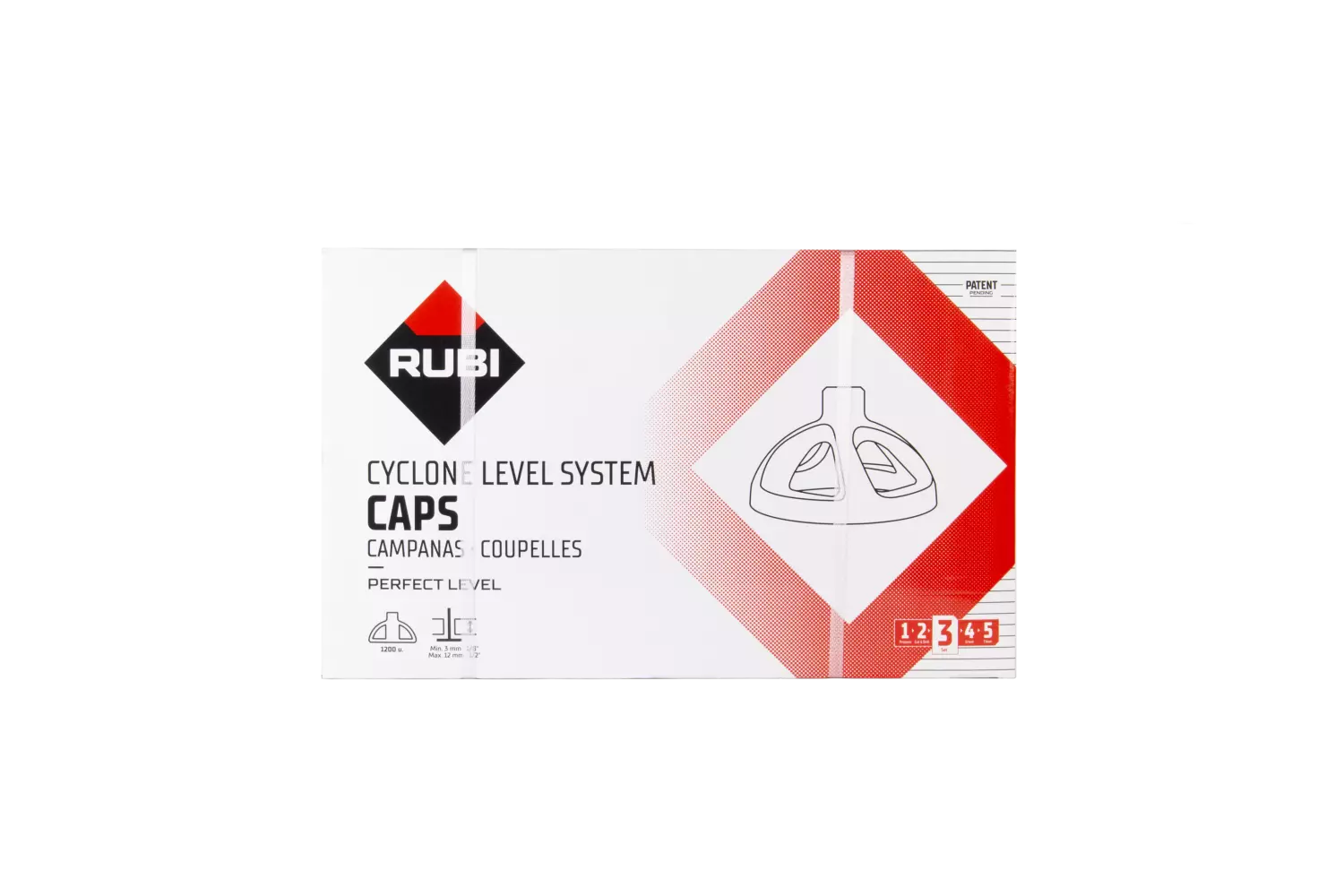 Rubi 35951 Embouts Cyclone (1 200 pièces)