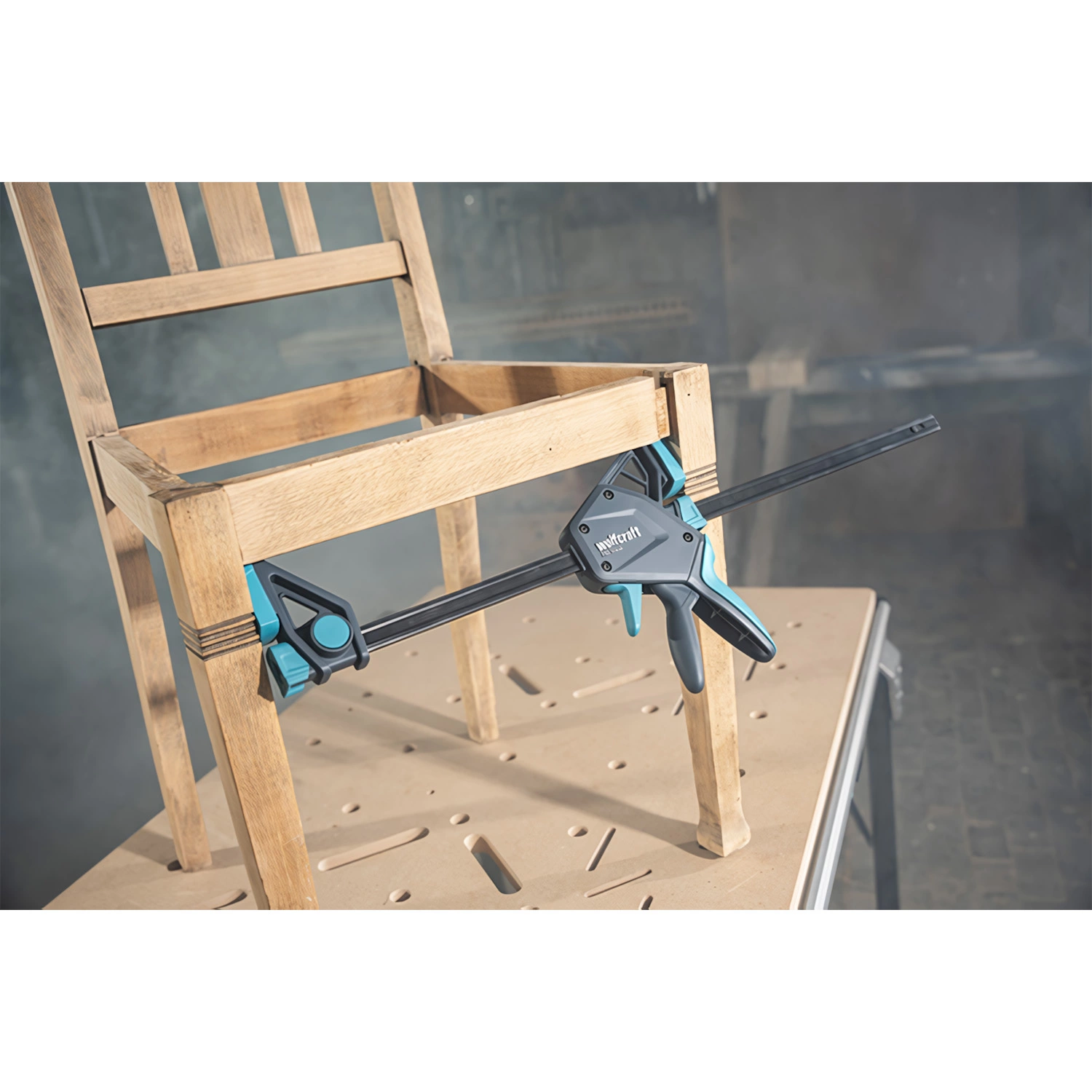 Wolfcraft 3090000 Eenhands Lijmklem PRO ERGO - 150mm-image