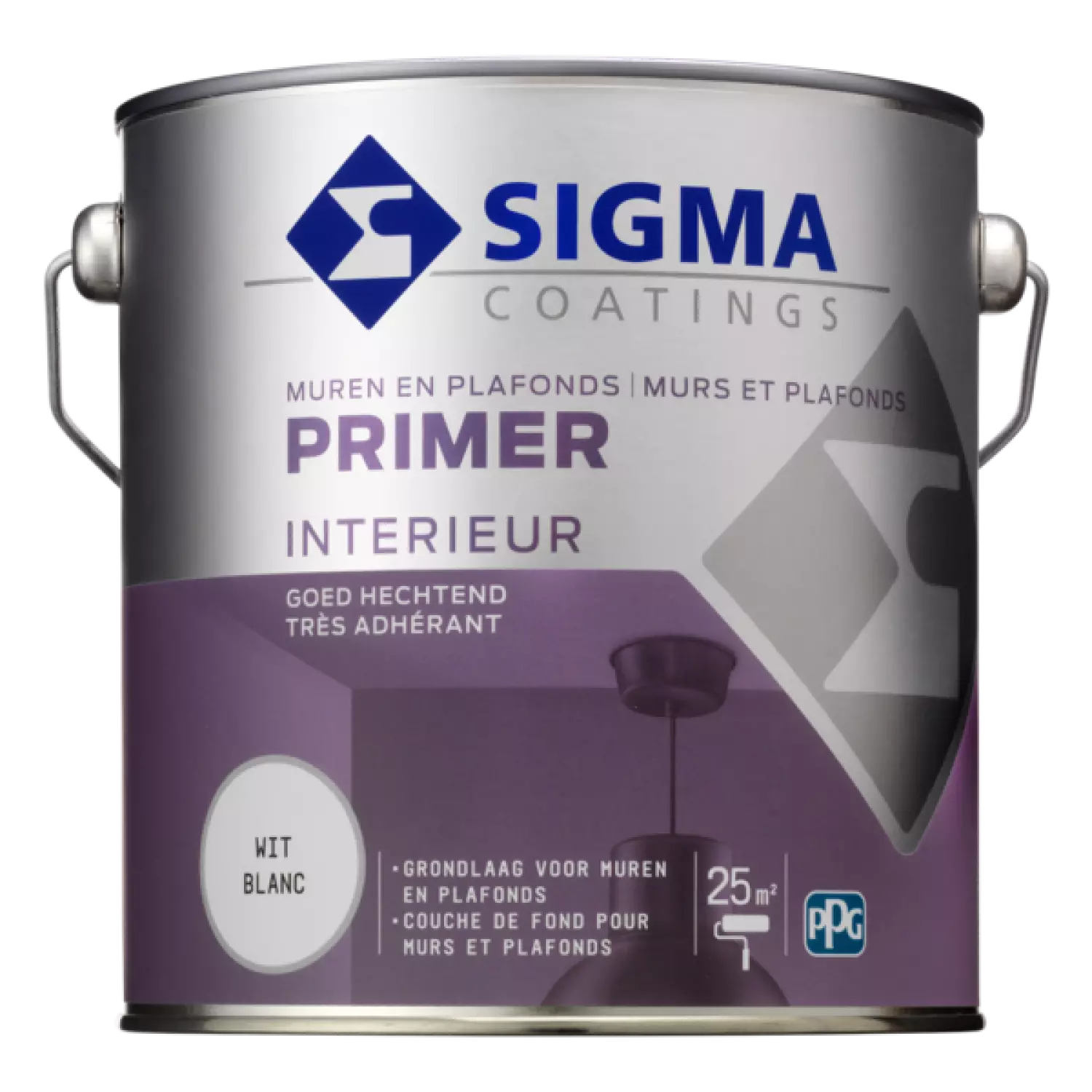 Sigma Muren en plafonds primer - voorstrijk - Wit - 2.5L-image