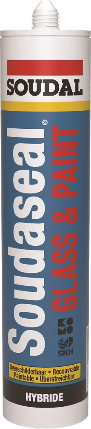 Soudal Soudaseal Glass & Paint mastic de vitrage avec Komo - RAL 7016 anthracite - 290ml-image