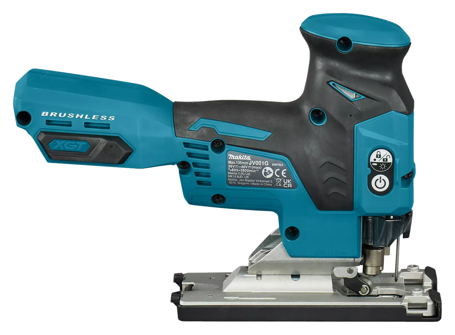 Makita JV001GZ XGT 40V Max Li-ion accu decoupeerzaag Body - Ergonomische greep-image