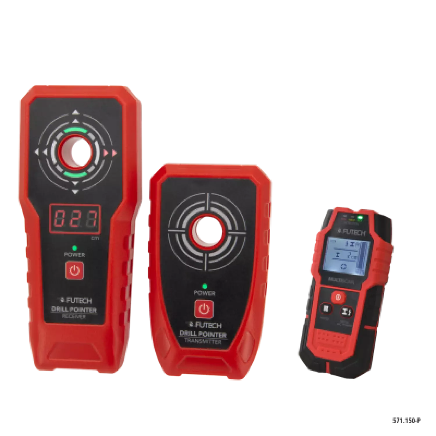 Futech Drill Pointer Scanner mural + Multiscan Scanner mural-image