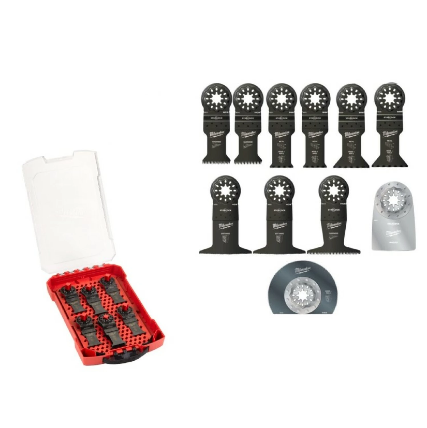 Milwaukee 48906090 Starlock 11-delige multitool set-image