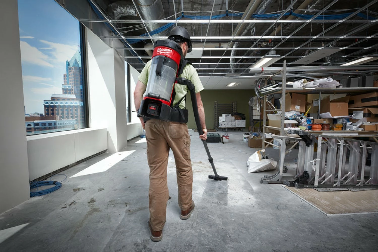 Milwaukee M18 FBPV-0 Aspirateur sac à dos sans fil - 18 V Li-ion - brushless - Machine seule-image