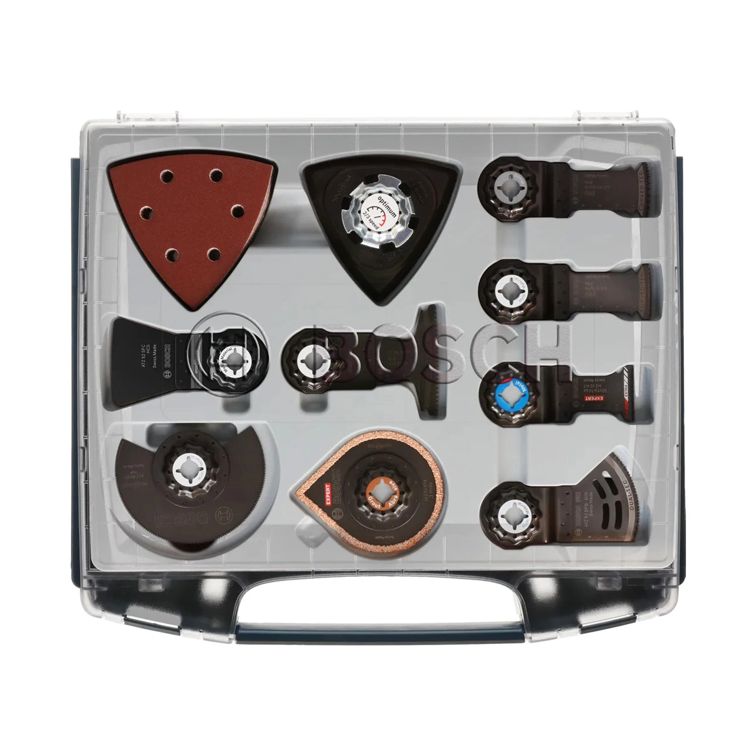 Bosch 2608669091 Standaard multitool all-in-one set voor diverse toepassingen (10-delig)-image