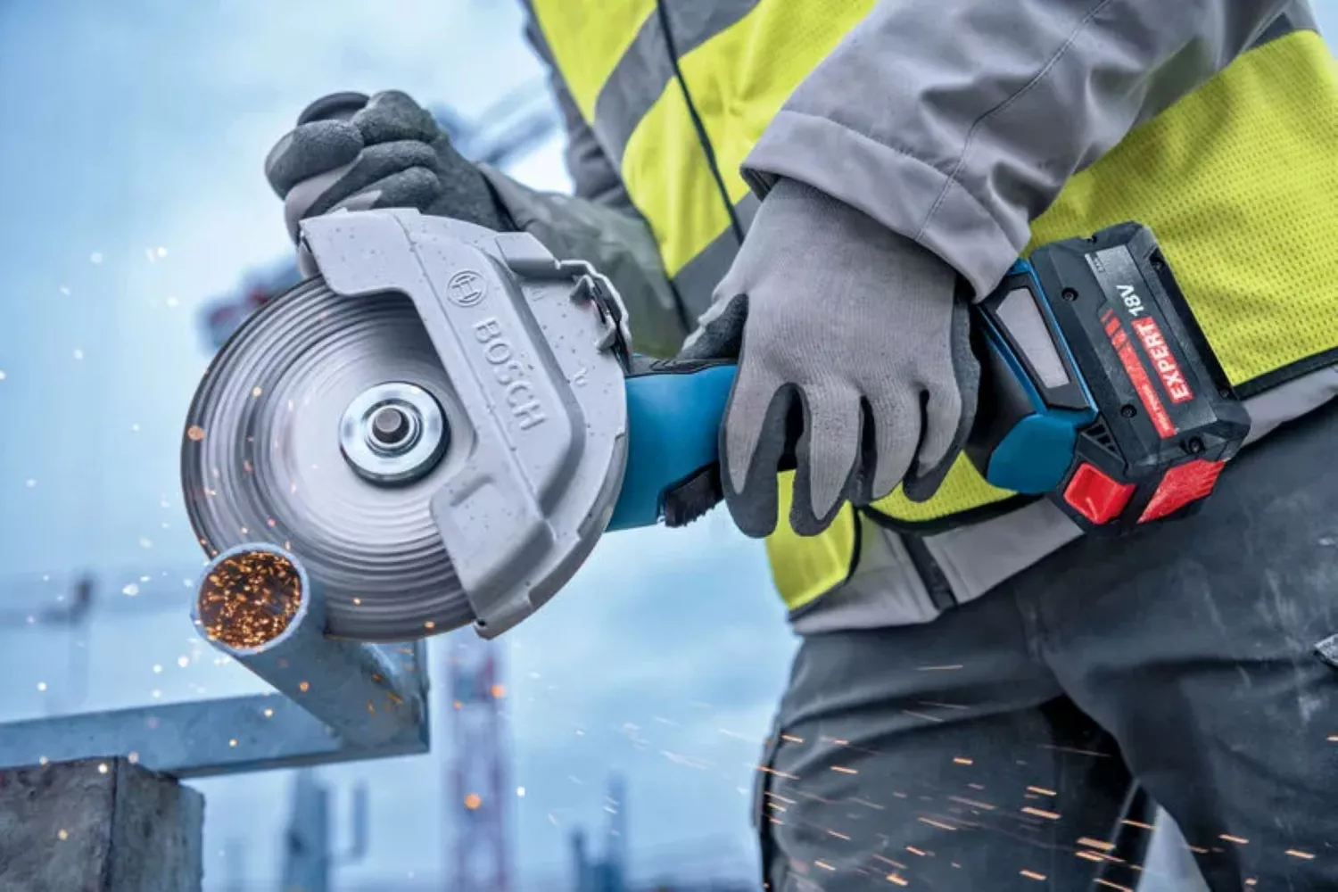 Bosch EXBA18V-80 / 2-320 accu Starterset (2x 8.0Ah) + lader-image