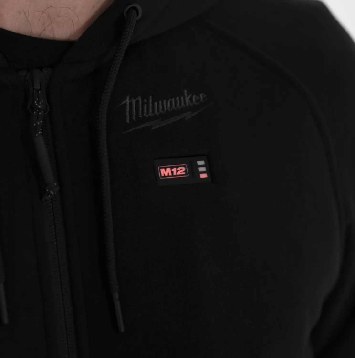 Milwaukee M12 HHBL4-0 (L) Sweat à capuche chauffant noir-image