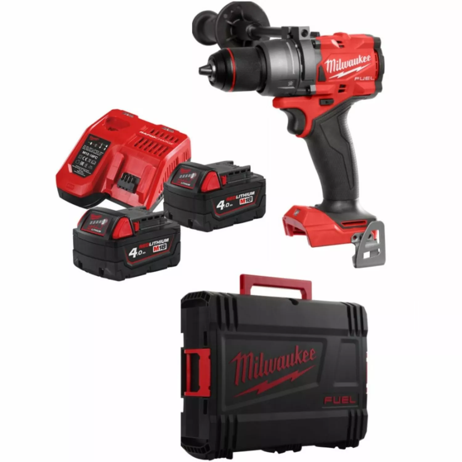 Milwaukee M18 FPD3-402C Marteau perforateur sans fil-image