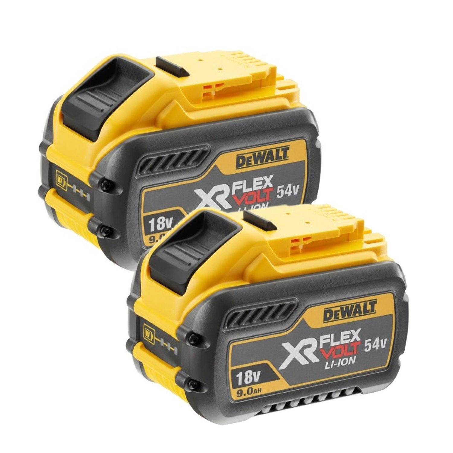 DeWALT DCB547-2 18V / 54V XR Flexvolt Li-ion accu duopack (2x DCB547) - 9.0Ah-image