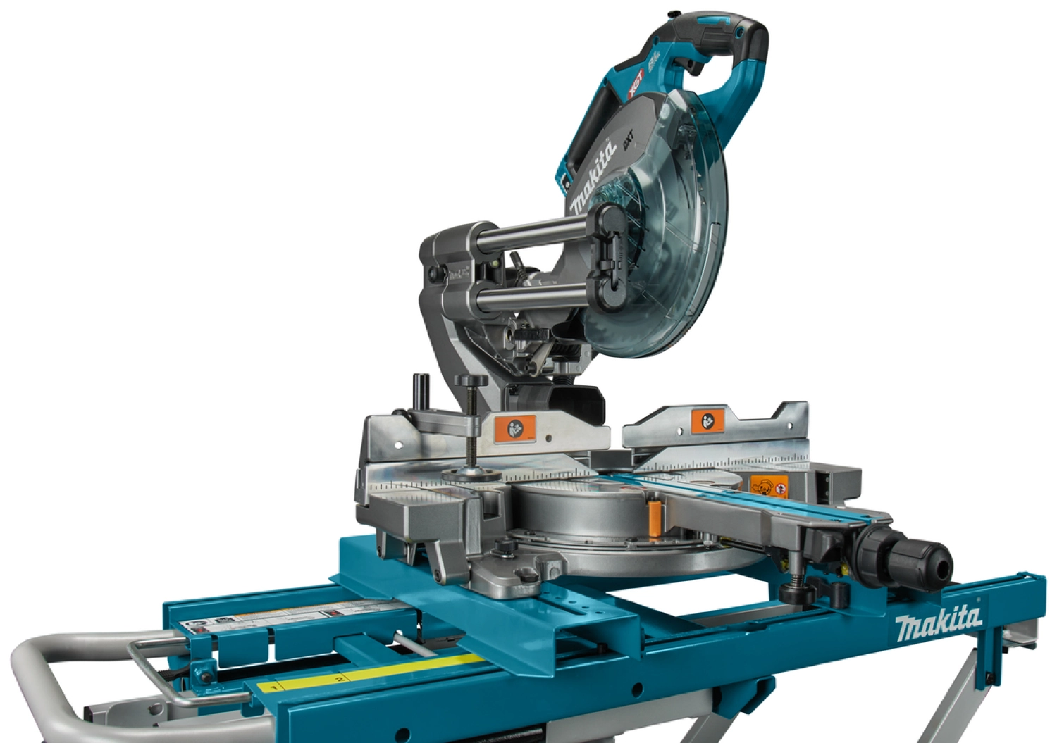 Makita LS002GZNL1 XGT 40 V Max Li-Ion Tronçonneuse radiale 216 mm corps - avec émetteur AWS et châssis-image