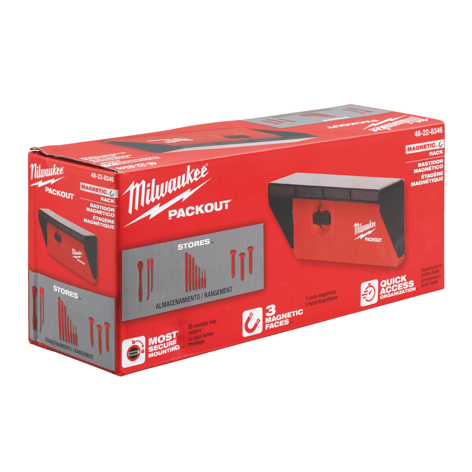 Milwaukee 4932493378 Packout magnetisch rek-image